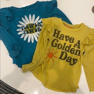 Rowdy Sprout girl tees